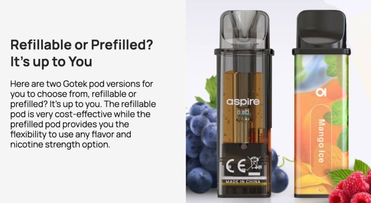 ASPIRE GOTEK X POD