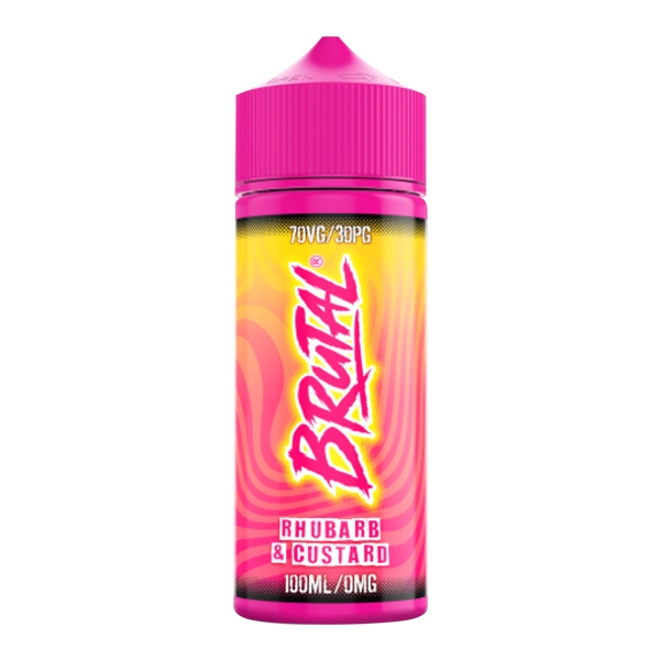 JUST JUICE BRUTAL RHUBARB AND CUSTARD