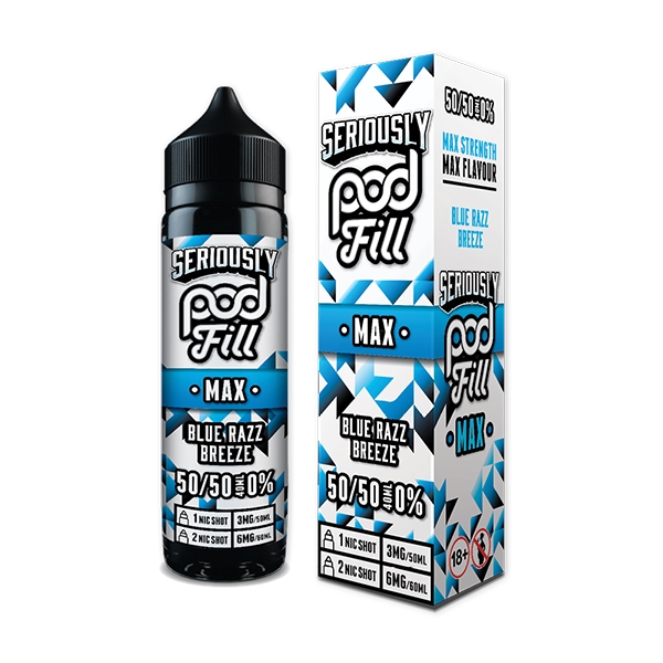 BLUE RAZZ BREEZE POD FILL MAX