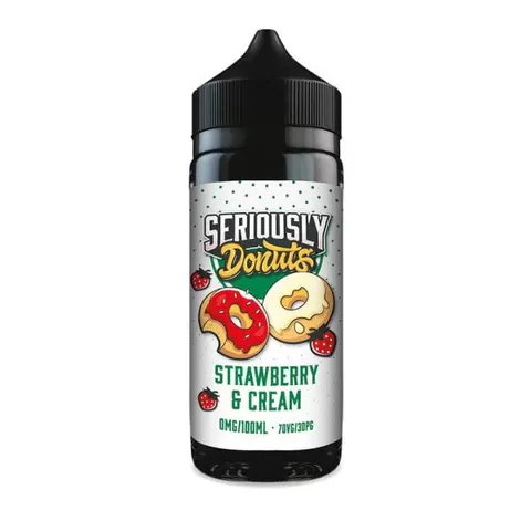 SERIOUSLY DONUTS STRAWBERRY & CREAM E-LIQUID
