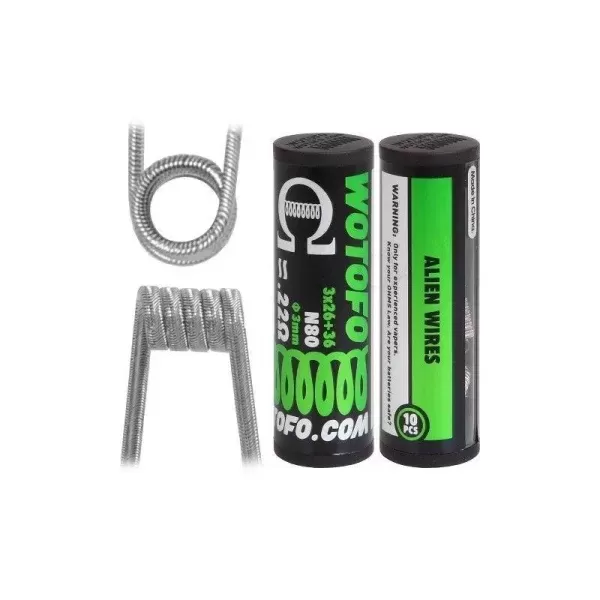 WOTOFO ALIEN WIRES 0.22OHM