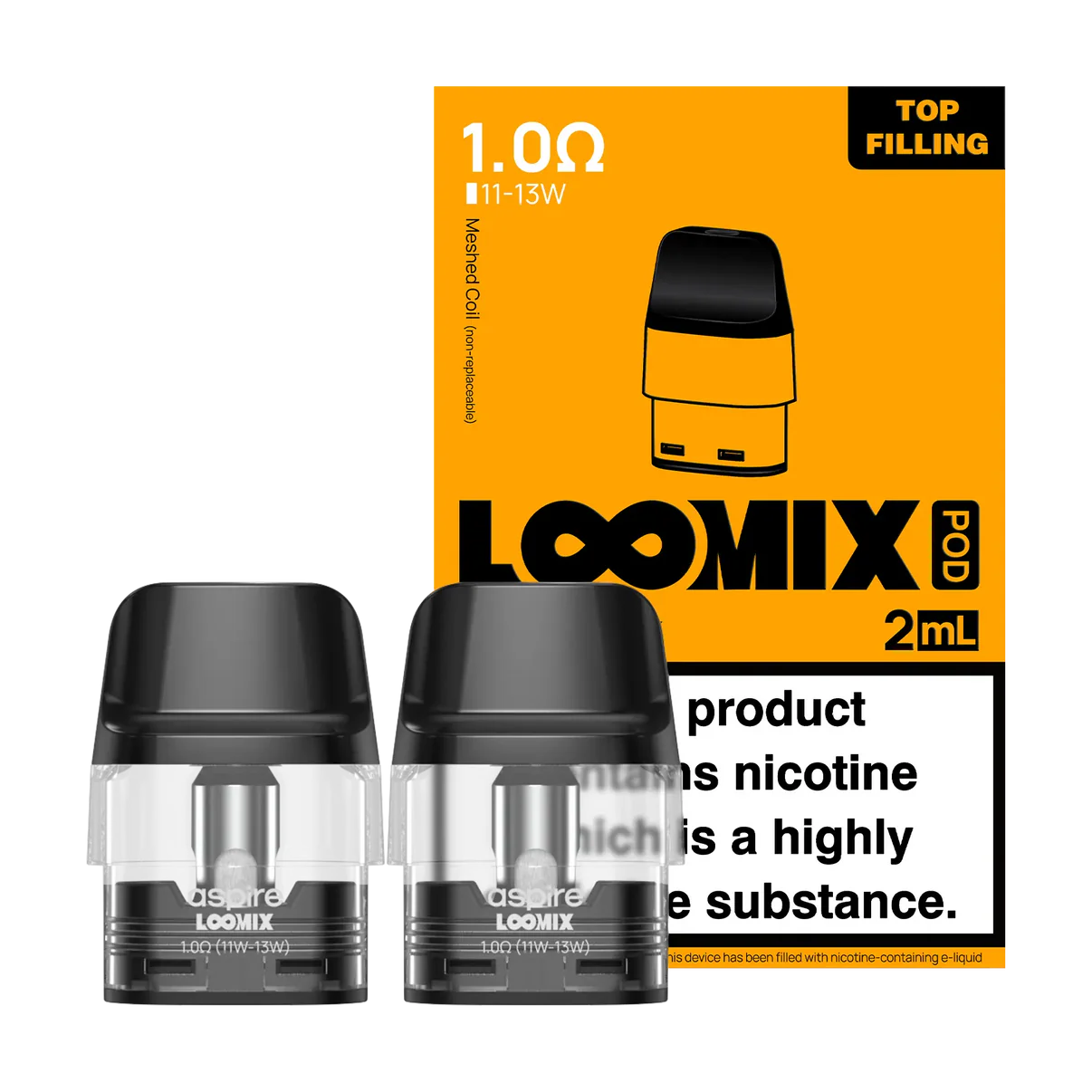 aspire-loomix-1.0ohm-replacement-pods aspire-loomix-replacement-pods-1.0-ohm